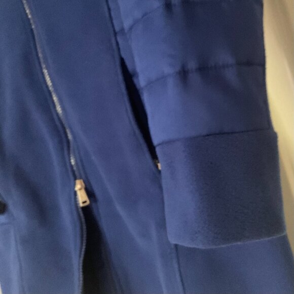 LAUREN RALPH LAUREN Women's Fitted Fleece Zip-Up Coat EUC - Picture 7 of 10